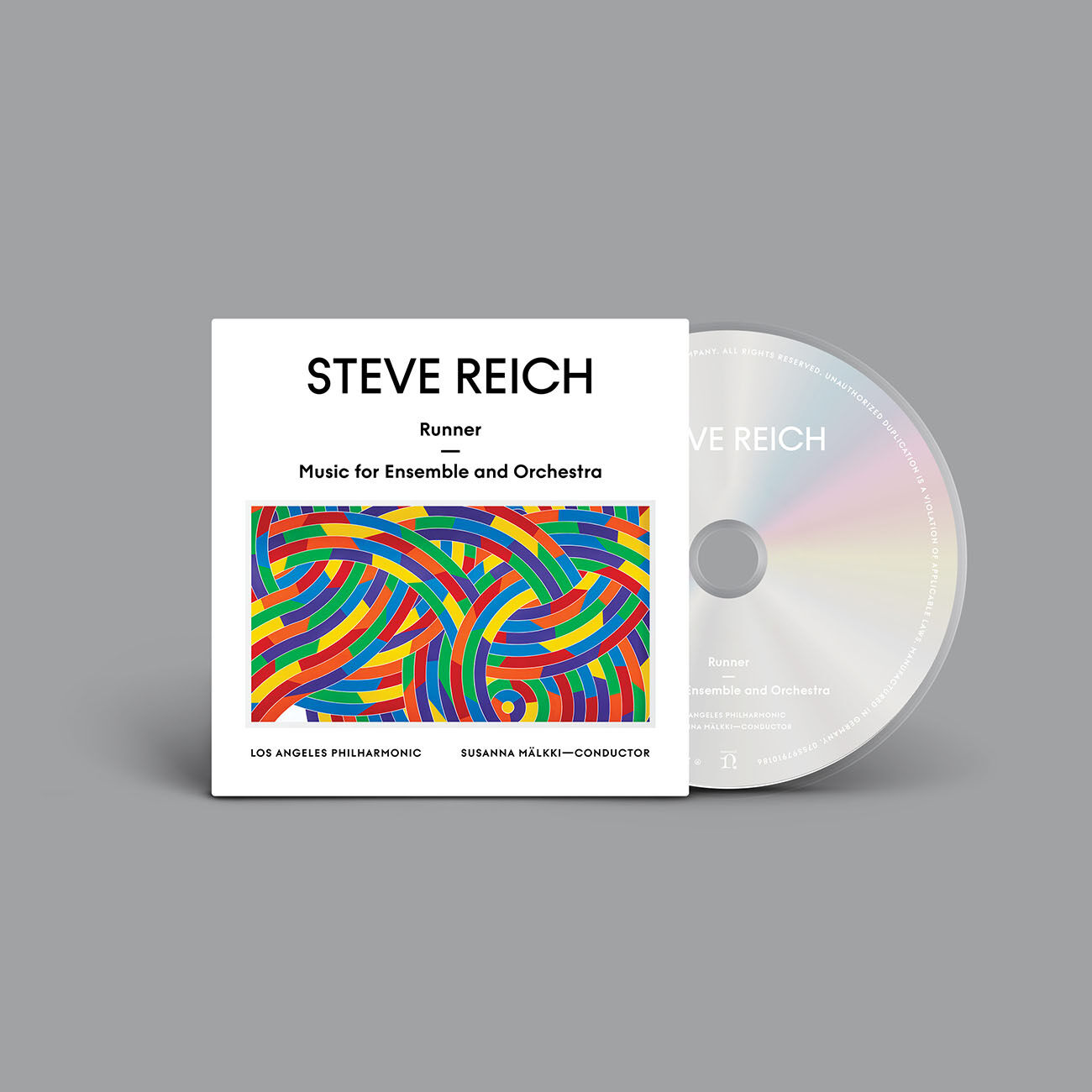 STEVE REICH CD1+CD2 大全集 MP3CD 2P￠ - CD